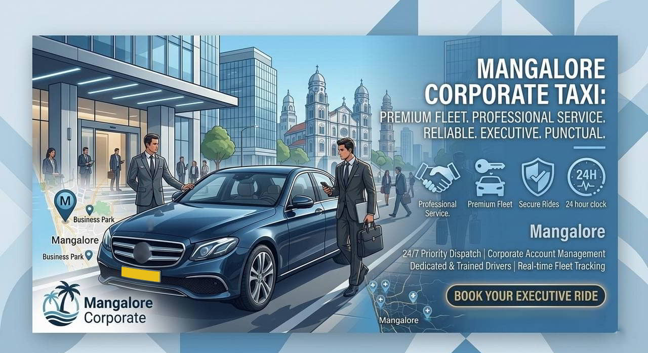 Corporate Taxi Service in Mangalore - Mangalore Taxi Service 24 Hours